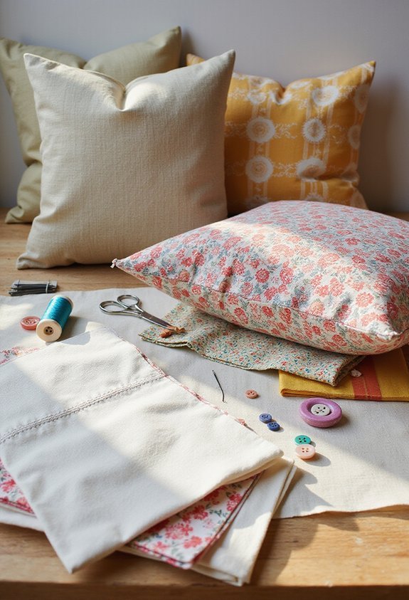 personalize bedroom with custom pillows