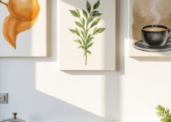 personalized canvas kitchen artwork ideas