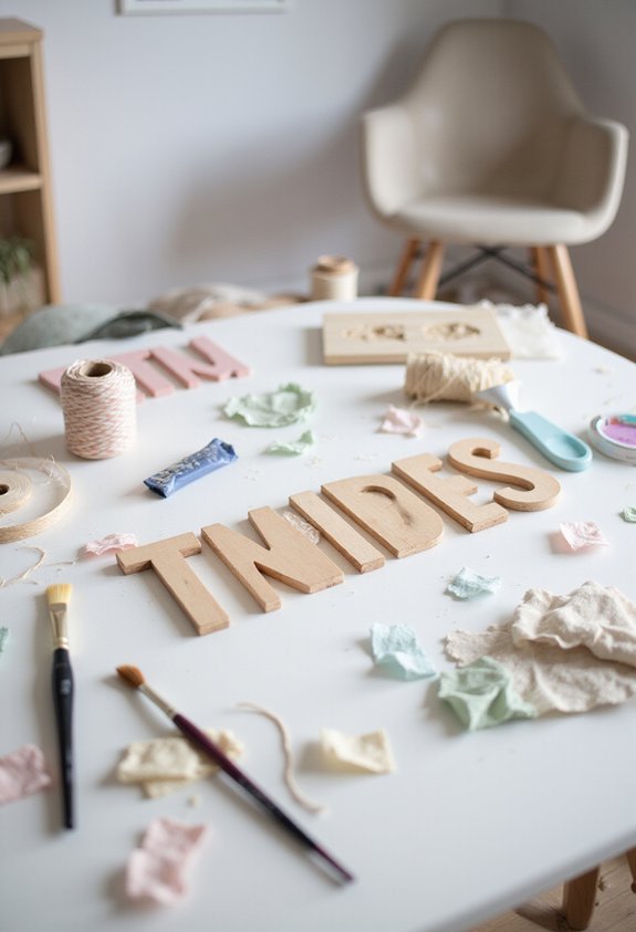 personalized customizable motivational adhesive wall letters