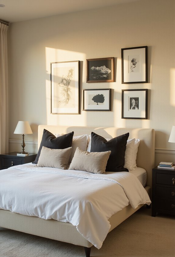 personalized statement mixed eye level artwork