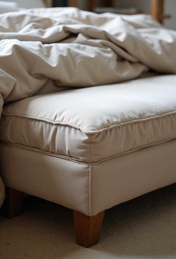 plush versatile storage friendly ottoman benches