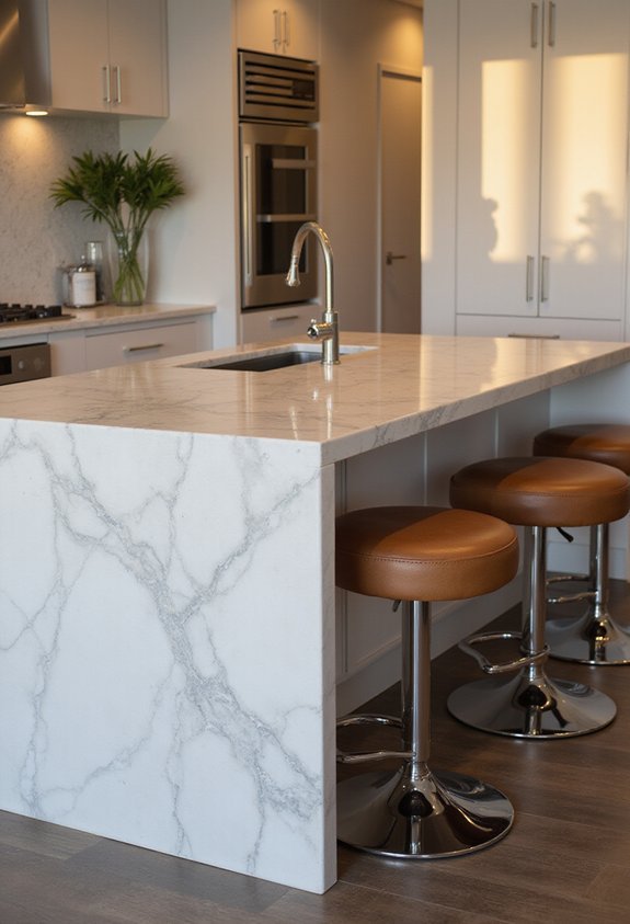 premium waterfall peninsula luxe