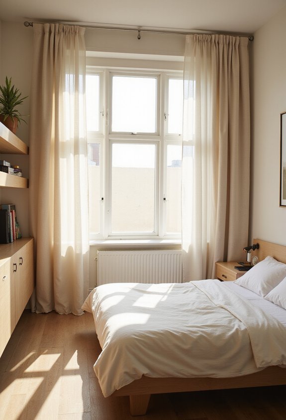 preserve natural light with sheer treatments