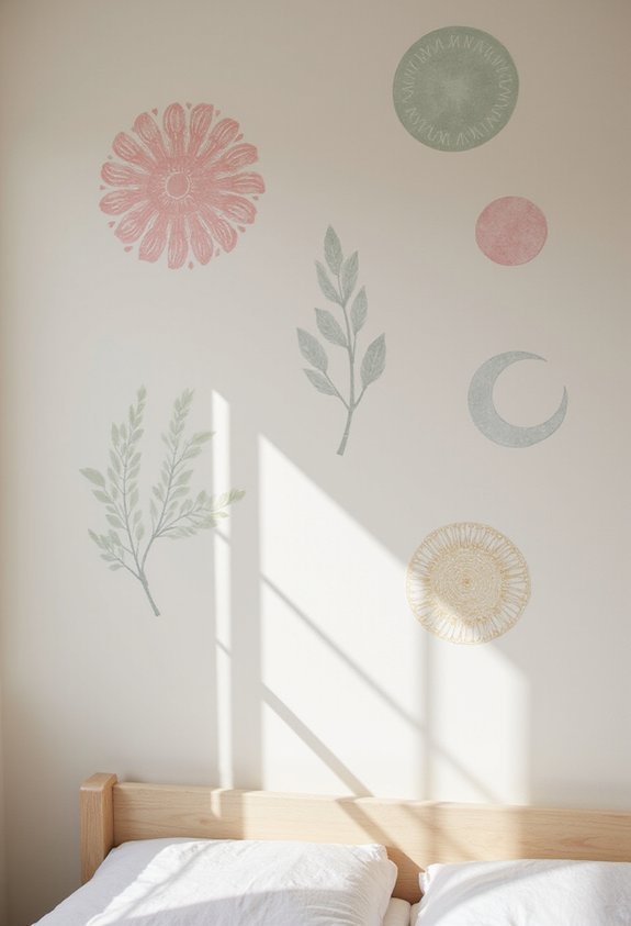 quick removable wall decals