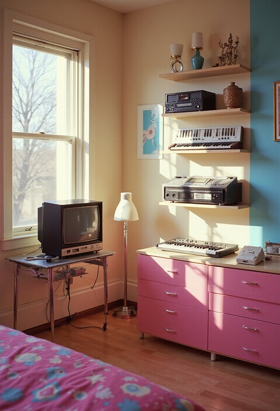 retro tech as stylish decor