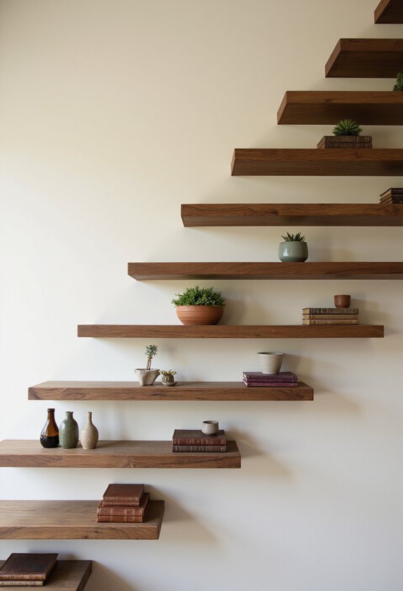 rhythmic dynamic staggered visually appealing