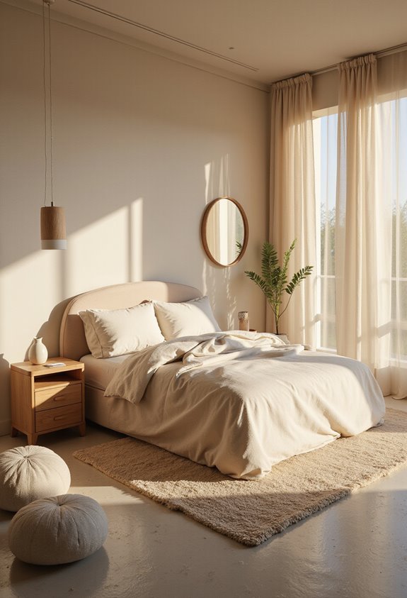 rounded soft soothing welcoming furniture