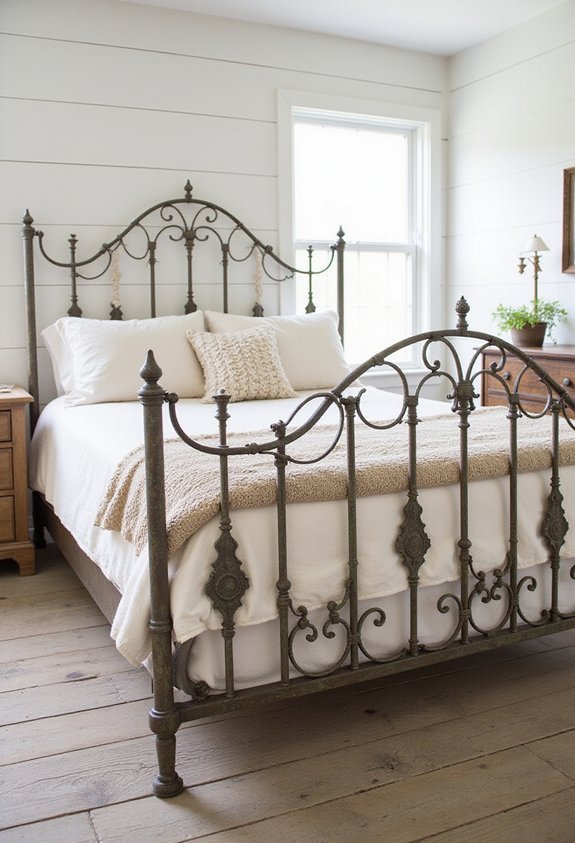 rustic architectural metal accents