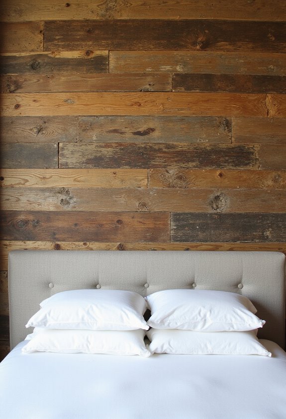 rustic charm reclaimed wood accents