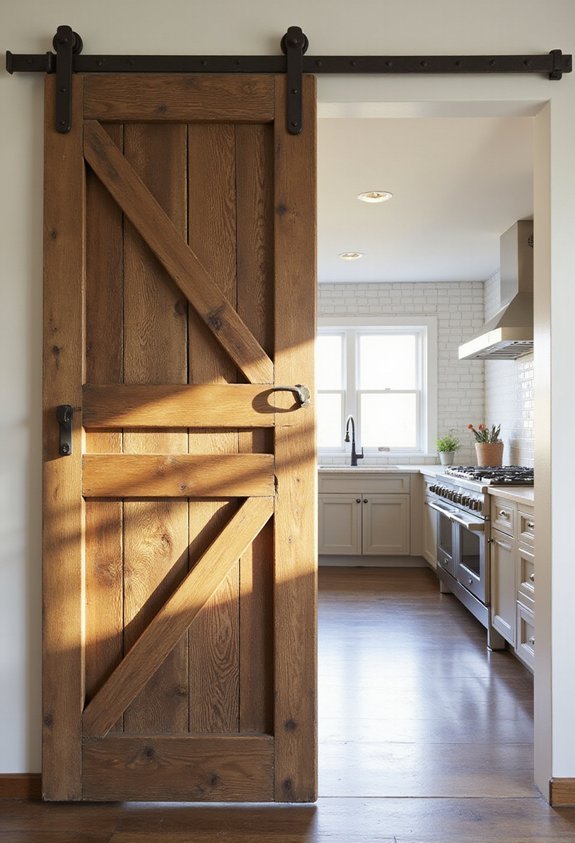 rustic functional charming modular doors