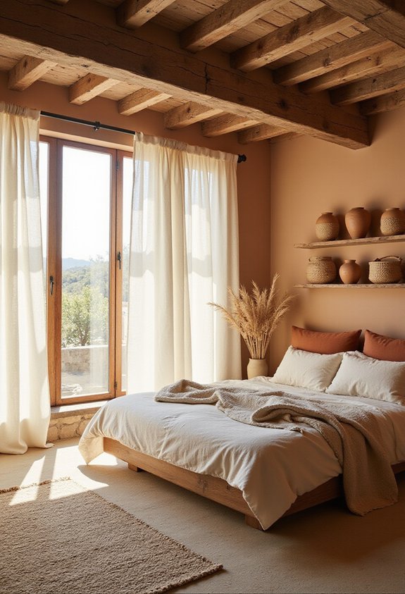 rustic natural warm architecturally focal