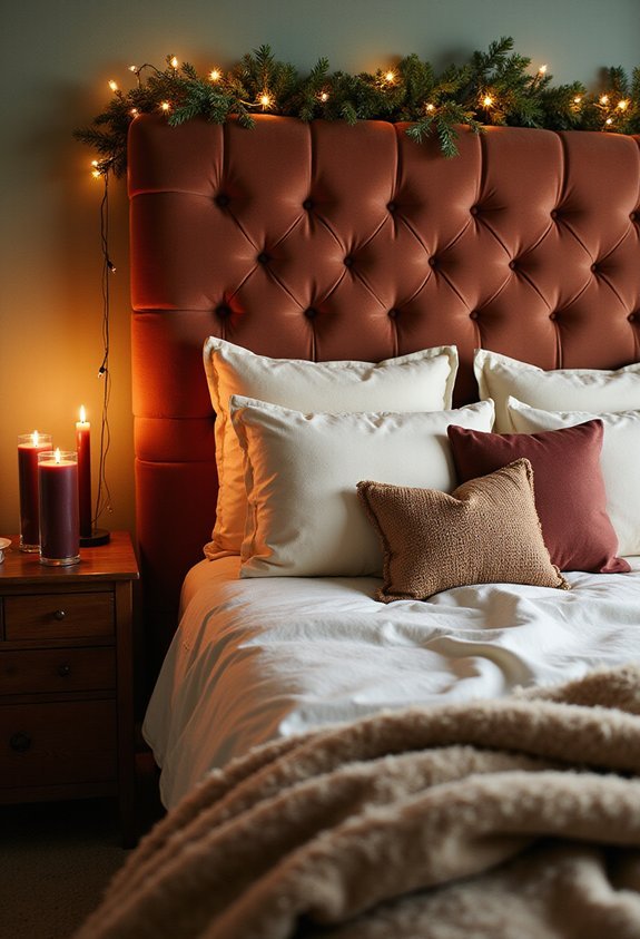 scented candles create cozy ambiance