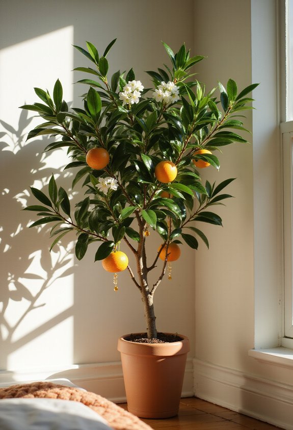 scented edible productive indoor citrus