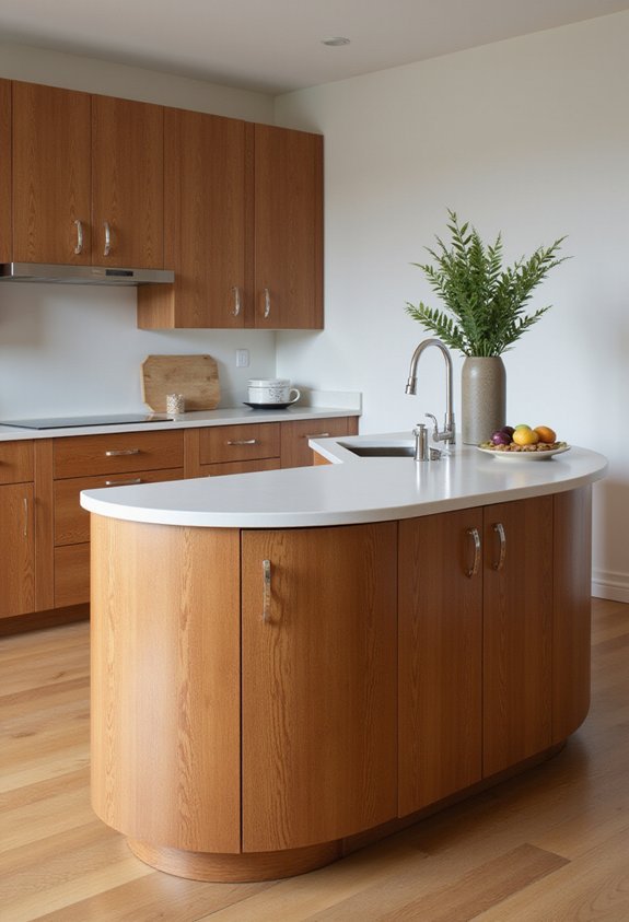 seamless kitchen flow and connections