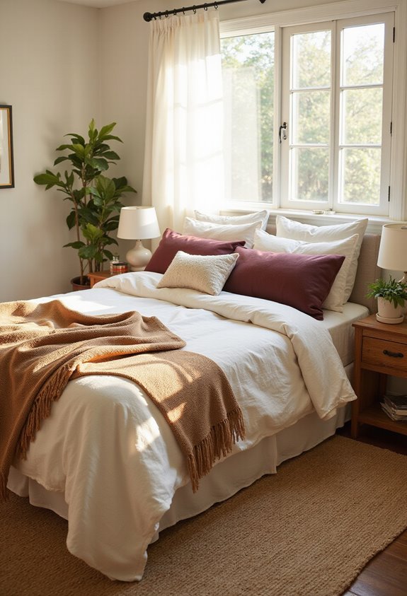 seamlessly seasonal bedroom transformation without redecorating