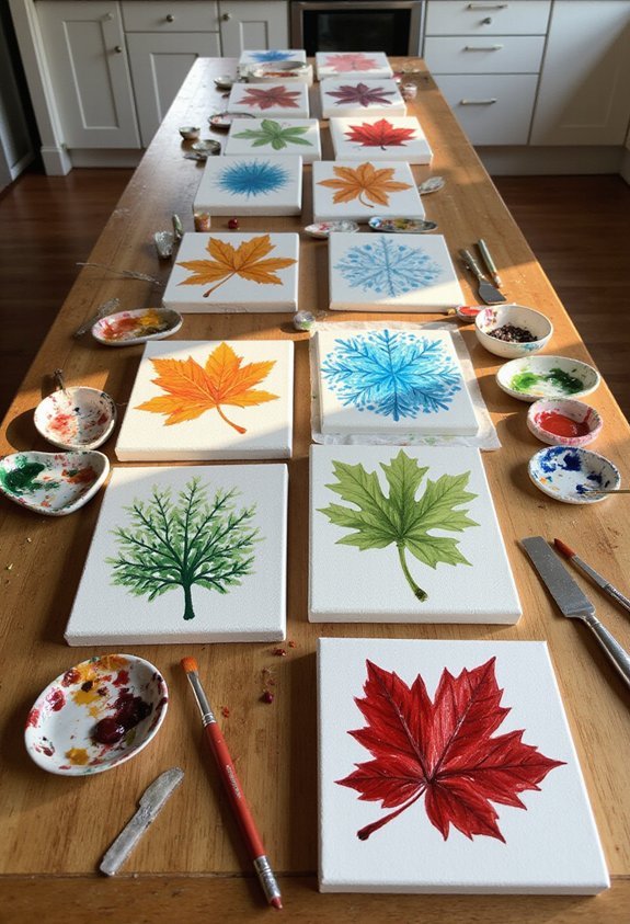 seasonal decor transforms kitchen ambiance