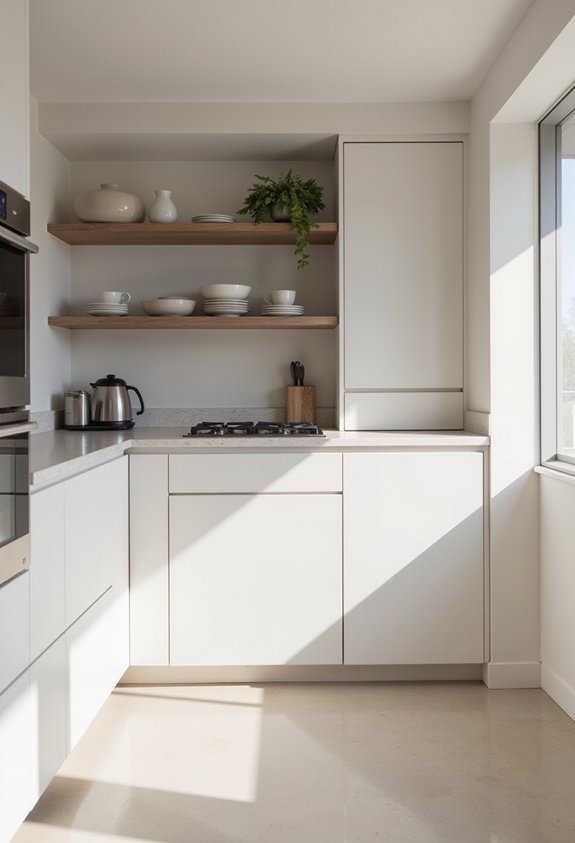 serene functional minimalist efficient