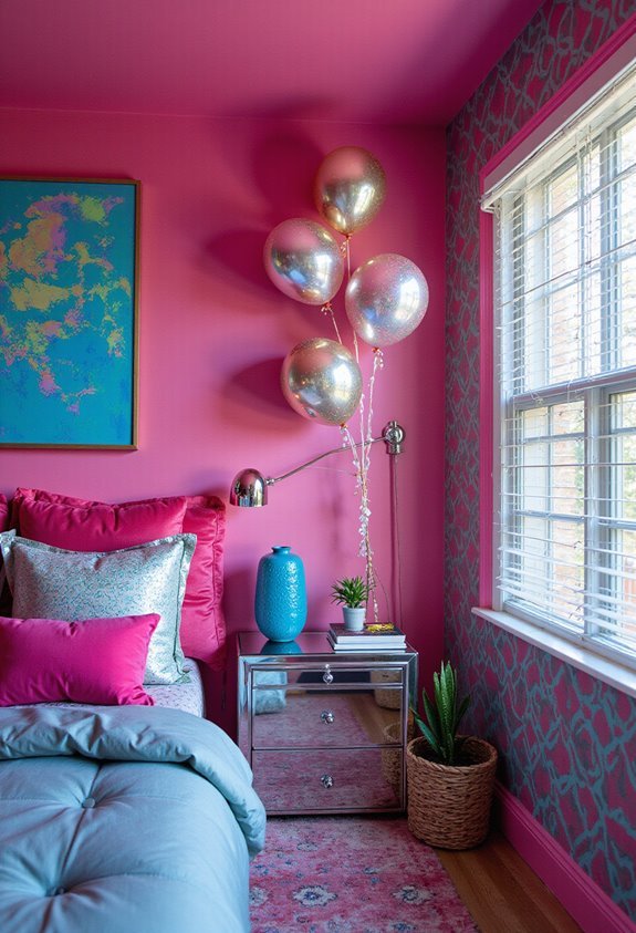 shimmering iridescent holographic futuristic