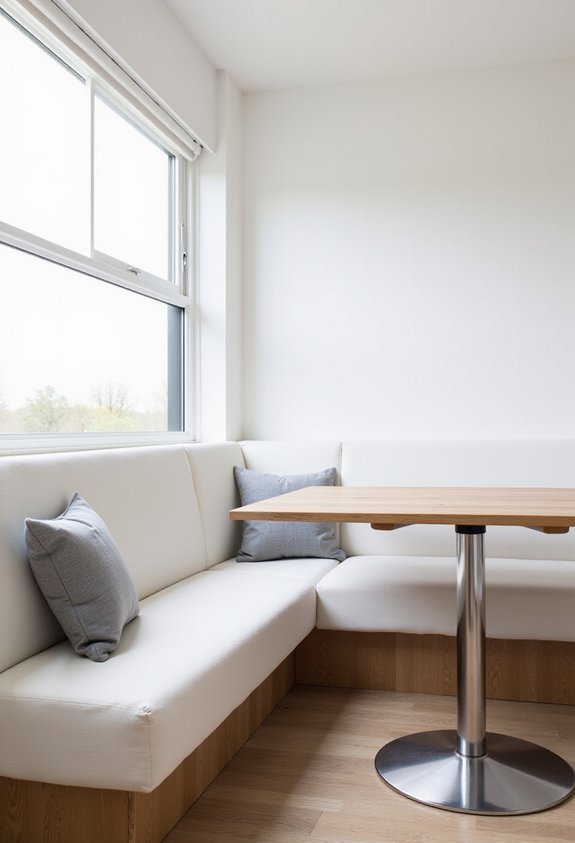 sleek minimalist contemporary uncluttered