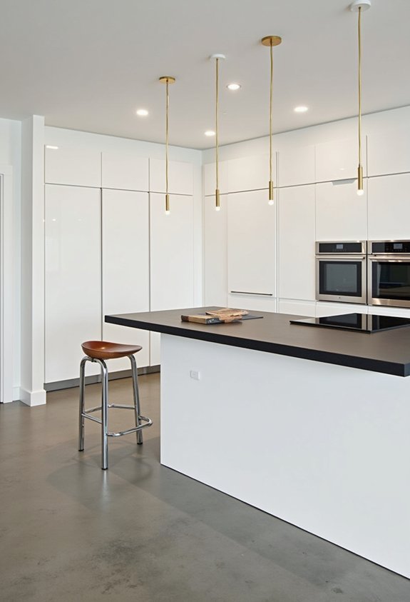 sleek minimalist hidden intentional