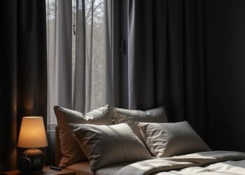sleep enhancing blackout curtains transformation