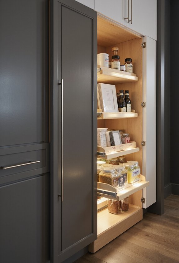 smart organized functional cabinets