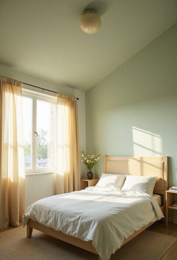 soft accent ceiling transformation cozy hug