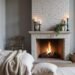 sophisticated bedroom fireplace upgrade idea