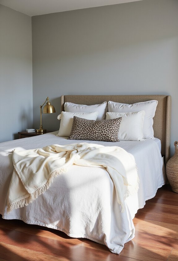 sophisticated leopard accent decor