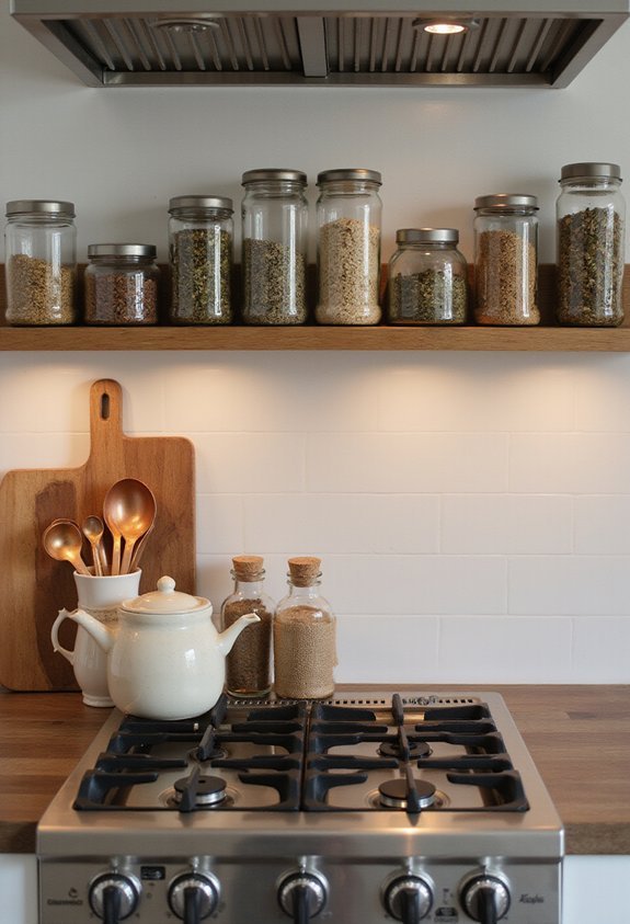 spice station for efficient cooking