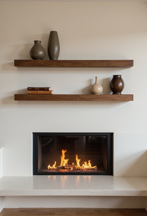 stylish personalized focal point showcase