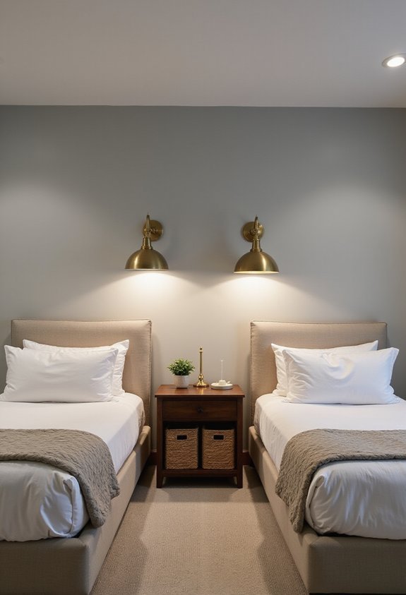 task lighting for shared bedrooms