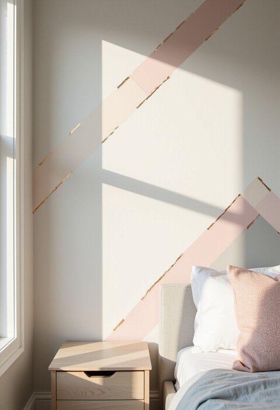 temporary damage free decorative wall tape