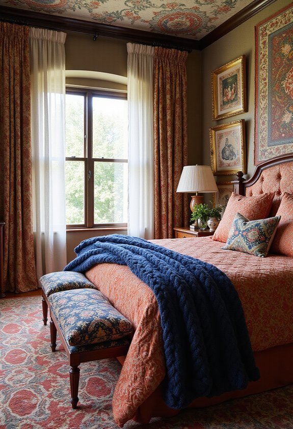 textured layering enhances pattern dimension