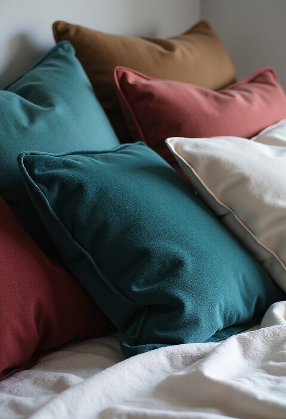 transformative bedroom decor with pillows