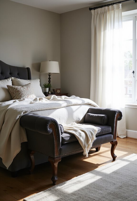 versatile bedroom seating solution