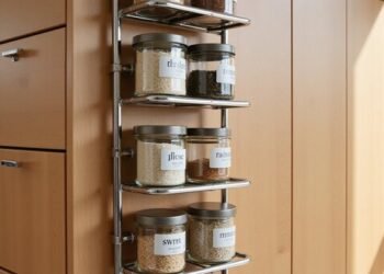 Side-of-Cabinet Storage Ideas