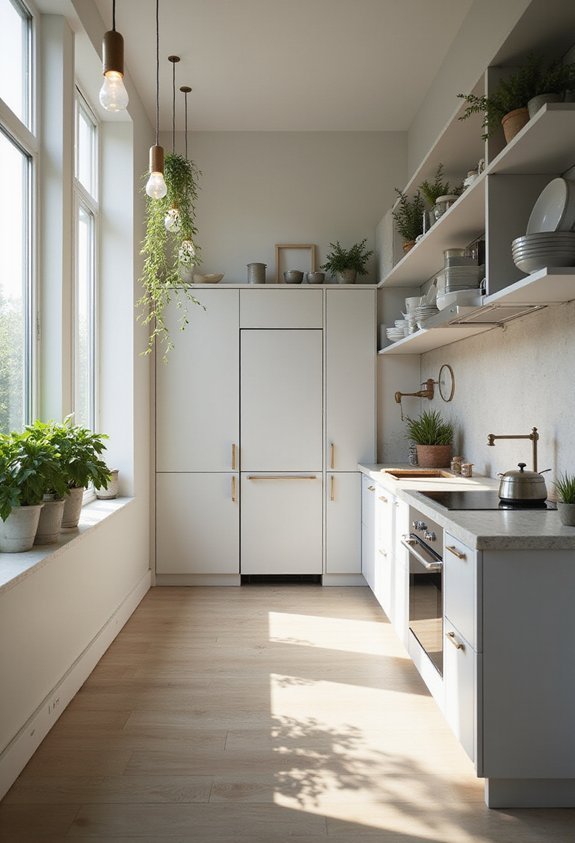 vertical design expands visual space