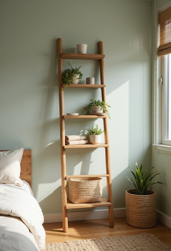 vertical storage saves floor space