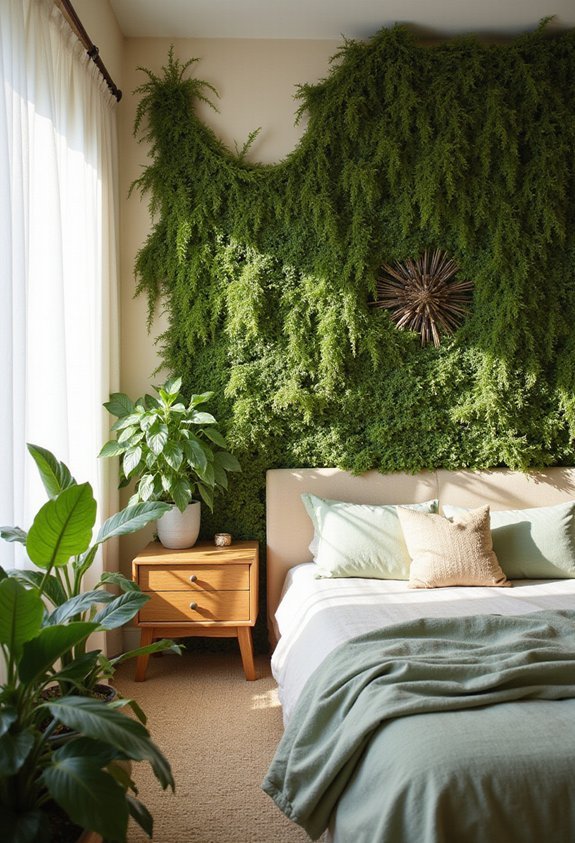 vibrant eco friendly air purifying transformative green wall