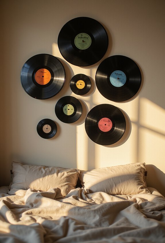 vintage geometric curated dimensional decor