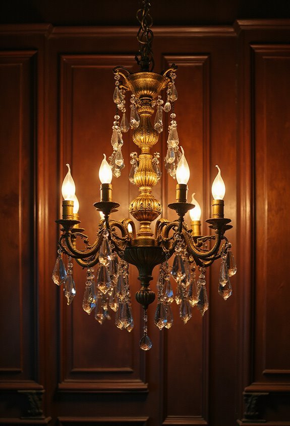 vintage lighting as functional art