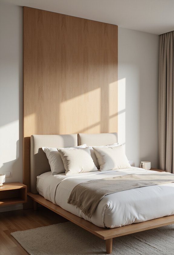 wall mounted space saving headboards