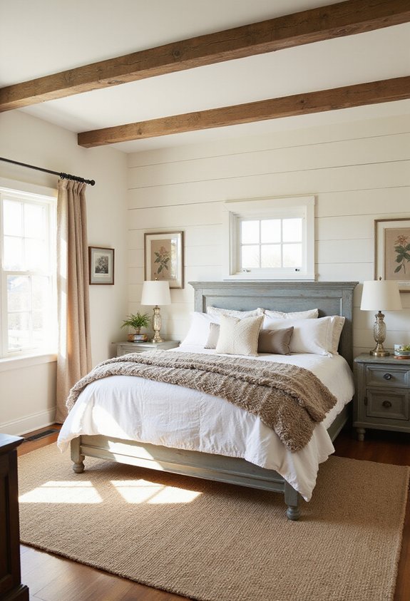 warm neutral rustic farmhouse