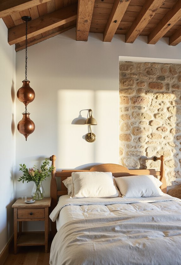 warm rustic vintage authentic