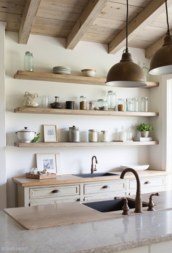 warm weathered rustic sophisticated