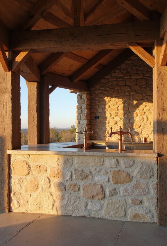 weathered natural earthy inviting