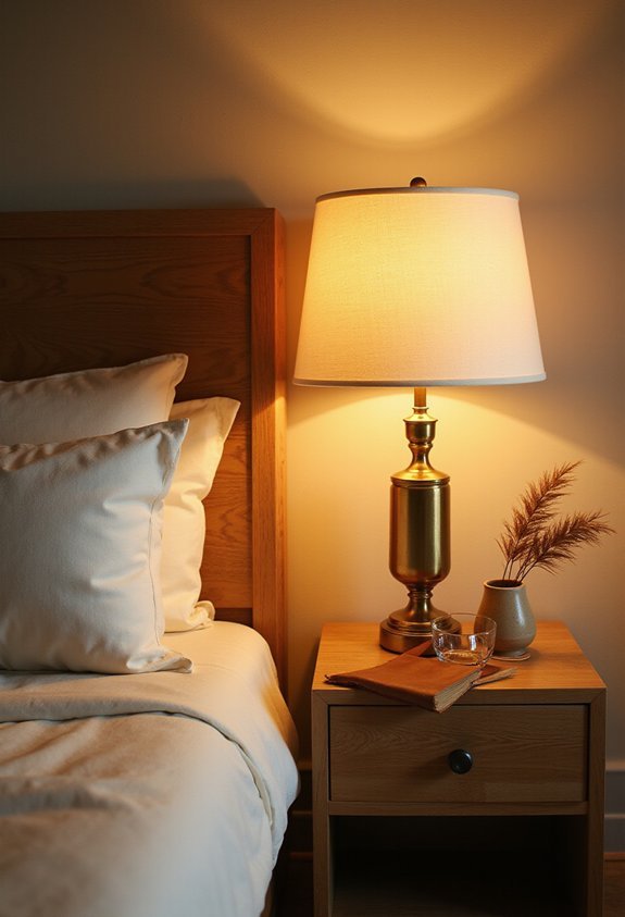 well lit cozy bedroom sanctuary