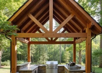 year round outdoor kitchen protection