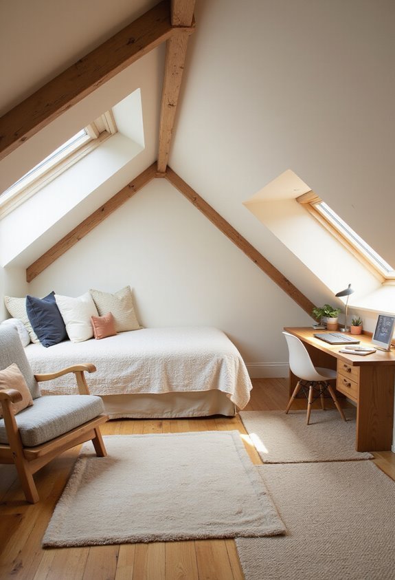 zone different functions space